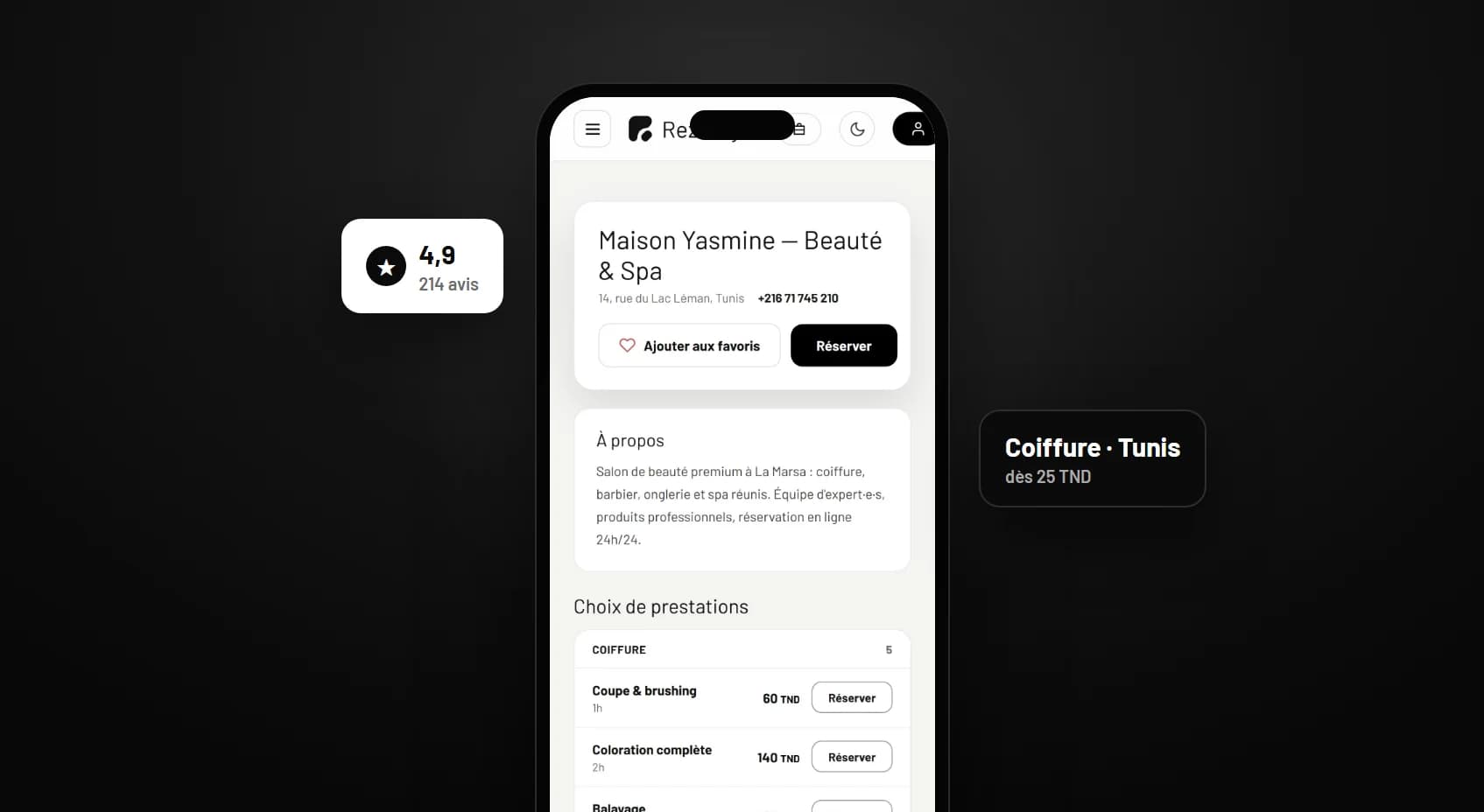 Trouvez votre salon